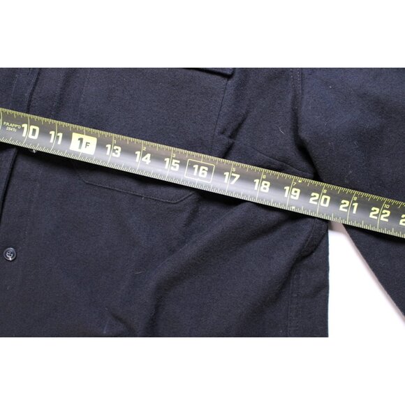 L.L. Bean Womens Black Long Sleeve Shirt Size Large Soft Cotton Camois Cloth - Picture 5 of 11